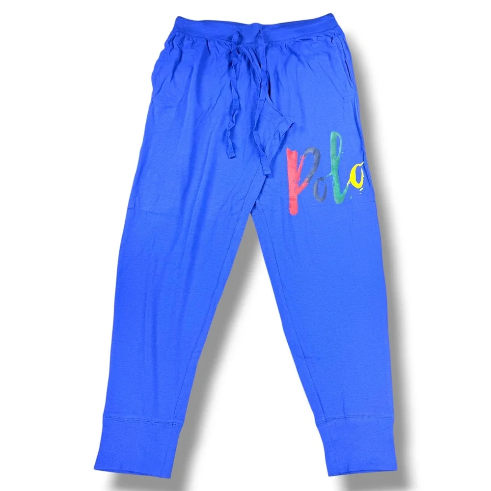 Polo Ralph Lauren Pajama Joggers Men's Size Large L Royal Blue